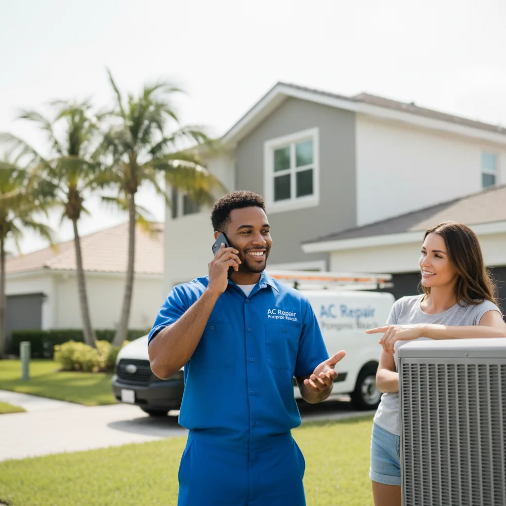 AC Repair Pompano Beach customer support in Schnecksville